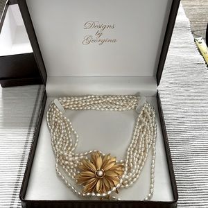 Designs by Georgina Pearl Necklace